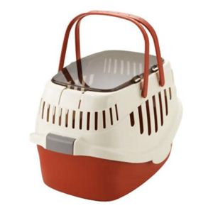 リッチェル ペット用 ベットキャリー レッド