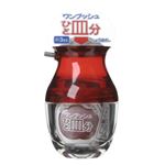 （まとめ買い）Daiwa 押しかげんしょう油差し クリアレッド×6セット