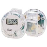 山佐 万歩計 万歩 MP-100-C（クリア）