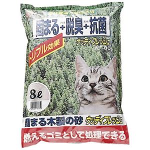アイリスオーヤマ 猫砂 ウッディフレッシュ 8L WF-80