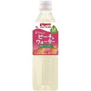 ピジョン ピーチ＆ウオーター 500ml×24本