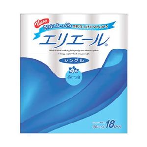 エリエール トイレットティシュー シングル 18R入