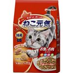 ねこ元気 おいしさバランス お魚とお肉ミックス 野菜・白身魚入り 1.0kg