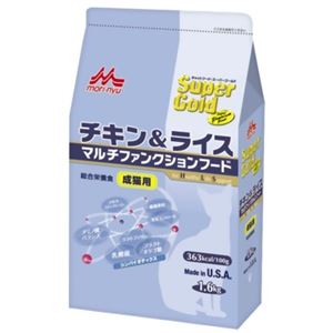 スーパーゴールド チキン＆ライス 成猫用 500g