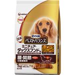 愛犬元気 ベストバランス チキン・緑黄色野菜・小魚・玄米入り 1kg （ミニチュア・ダックスフンド用）
