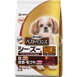 愛犬元気 ベストバランス チキン・緑黄色野菜・小魚・玄米入り 1kg （シー・ズー用）