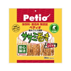 ペティオ ササミ巻きガム 36本入