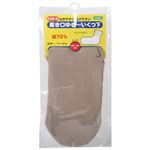 履き口ゆるーいくつ下（すべり止めなし） ベージュ （22-24cm） 9091