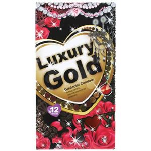 ラグジュアリーゴールド 12個入り（コンドーム）