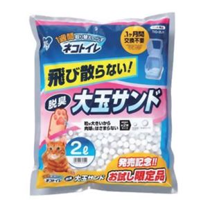 1週間取り替えいらずネコトイレ 大玉脱臭サンド 2L