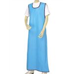 サンヘルパー 入浴介助エプロン ブルー M