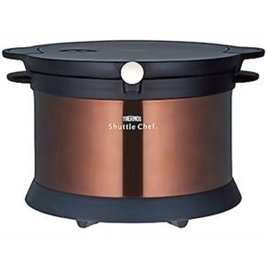 サーモス シャトルシェフ 保温調理器 3.2L クリアブラウン KPX-3501 CBW