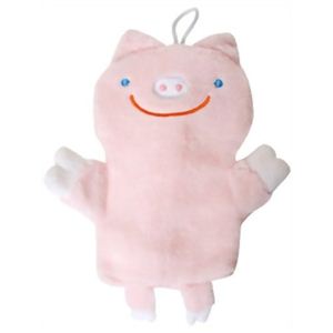 ワクワクバブルピッグ バスミトン ピンク
