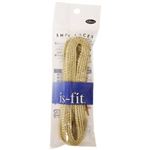 is-fit シューレース GS-1 オールラメゴールド 120cm