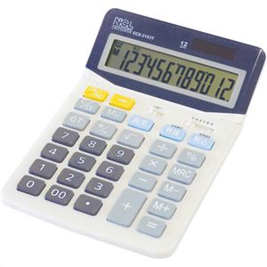 ナカバヤシ 電卓 デスクトップ スタンダード Lタイプ ECD-2103T