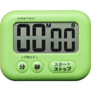 ドリテック 大画面タイマー シャボン グリーン T-193GN
