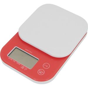 ドリテック デジタルスケール ジェリー 2kg レッド KS-243RD