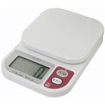 ドリテック コンパクトスケール 2kg ホワイト KS-208WT