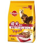 ペディグリードライ 旨みビーフ＆緑黄色野菜入り 2.2kg