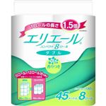 エリエール トイレットティシュー コンパクト 香りつき ダブル 45m×8R入