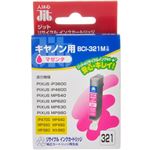 キヤノン用 リサイクルインクカートリッジ マゼンタ BCI-321M互換 JIT-C321M