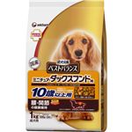 愛犬元気 ベストバランス ミニチュア・ダックスフンド用 10歳以上用 チキン・緑黄色野菜・玄米入り 1.0kg