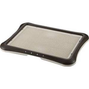 リッチェル しつけ用ステップトレーワイド ダークブラウン