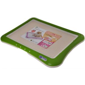 リッチェル しつけ用ステップトレーワイド グリーン