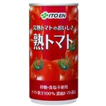 （まとめ買い）伊藤園 熟トマト 無塩 190g×20本×2セット