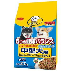 ビタワン 5つの健康バランス チキン味・野菜・小魚入り 2.7kg
