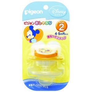 ピジョン おしゃぶりSTEP2 ベビーミッキー 4・5ヶ月以上