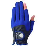 アシックス グラウンドゴルフ 磁石付きグローブ GGG623 50ネイビー M