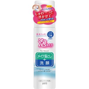 ピュアナチュラル 泡クレンジング洗顔 195ml