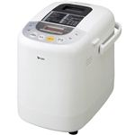 エムケー ホームベーカリー（1斤タイプ） ふっくらパン屋さん 米粉パン対応 HBK-100 ホワイト