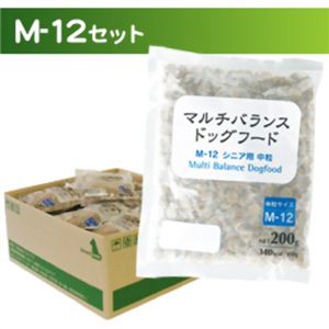 ダイレクトワン マルチバランスドッグフード シニア用 中粒 200g×5袋