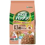 ゲインズパックン 半生タイプ 13歳からの愛犬用 ビーフ・ささみ・緑黄色野菜・小魚入り 800g