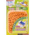 ファイン マイクロファイバー もこもこフローリングモップ スペア オレンジ