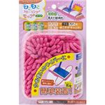 ファイン マイクロファイバー もこもこフローリングモップ スペア ピンク