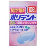 お出かけ前のポリデント 108錠