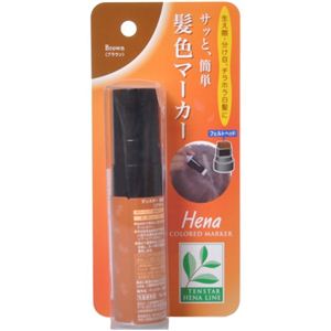 テンスター 髪色マーカー ブラウン 15g