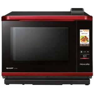 シャープ ウォーターオーブン（30L） ヘルシオ（2段調理） AX-PX1-R（レッド系）