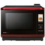シャープ ウォーターオーブン（30L） ヘルシオ（2段調理） AX-PX1-R（レッド系）