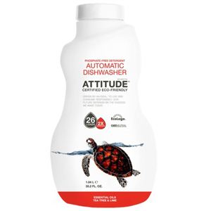 アティチュード オートディッシュ 食洗機用洗剤 ティーツリー&ライム 1.04L