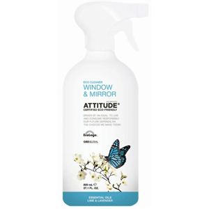 アティチュード ウィンドーミラー 窓・鏡用クリーナー ライム&ラベンダー 800ml