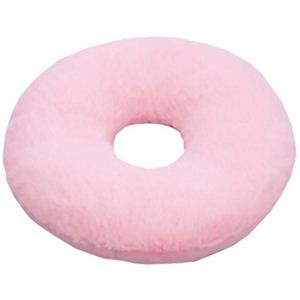 ふわもち円座クッション ピンク