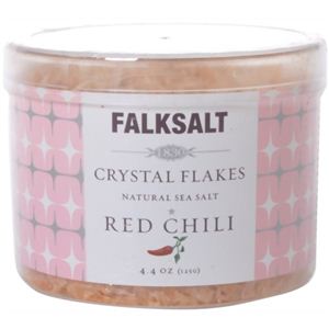FALKSALT 地中海クリスタルフレークスソルト レッドチリ 125g