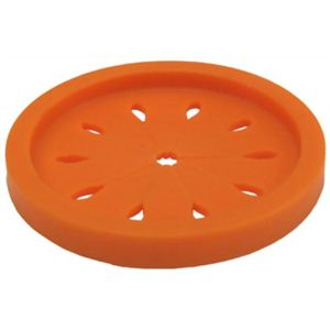 和平フレイズ スキッとシリコーン 排水口カバー 8cm オレンジ SR-4853