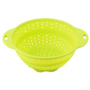 和平フレイズ スキッとシリコーン ザル 15cm グリーン SR-4861