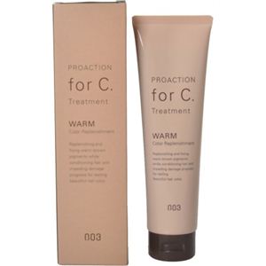 ナンバースリー プロアクション フォーシー（forC） トリートメント ウォーム 150g