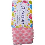 シャリシャリドロップ ボディタオル ピンク